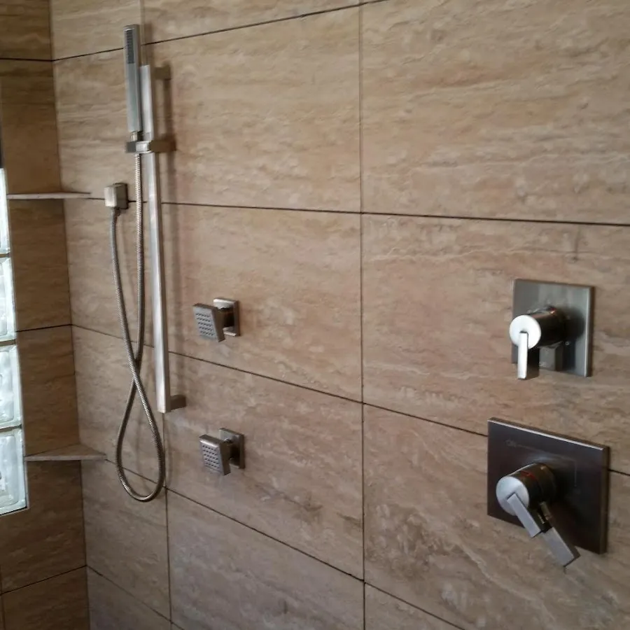 Shower fixture installation for Frozen Pipe Repair in Pekin